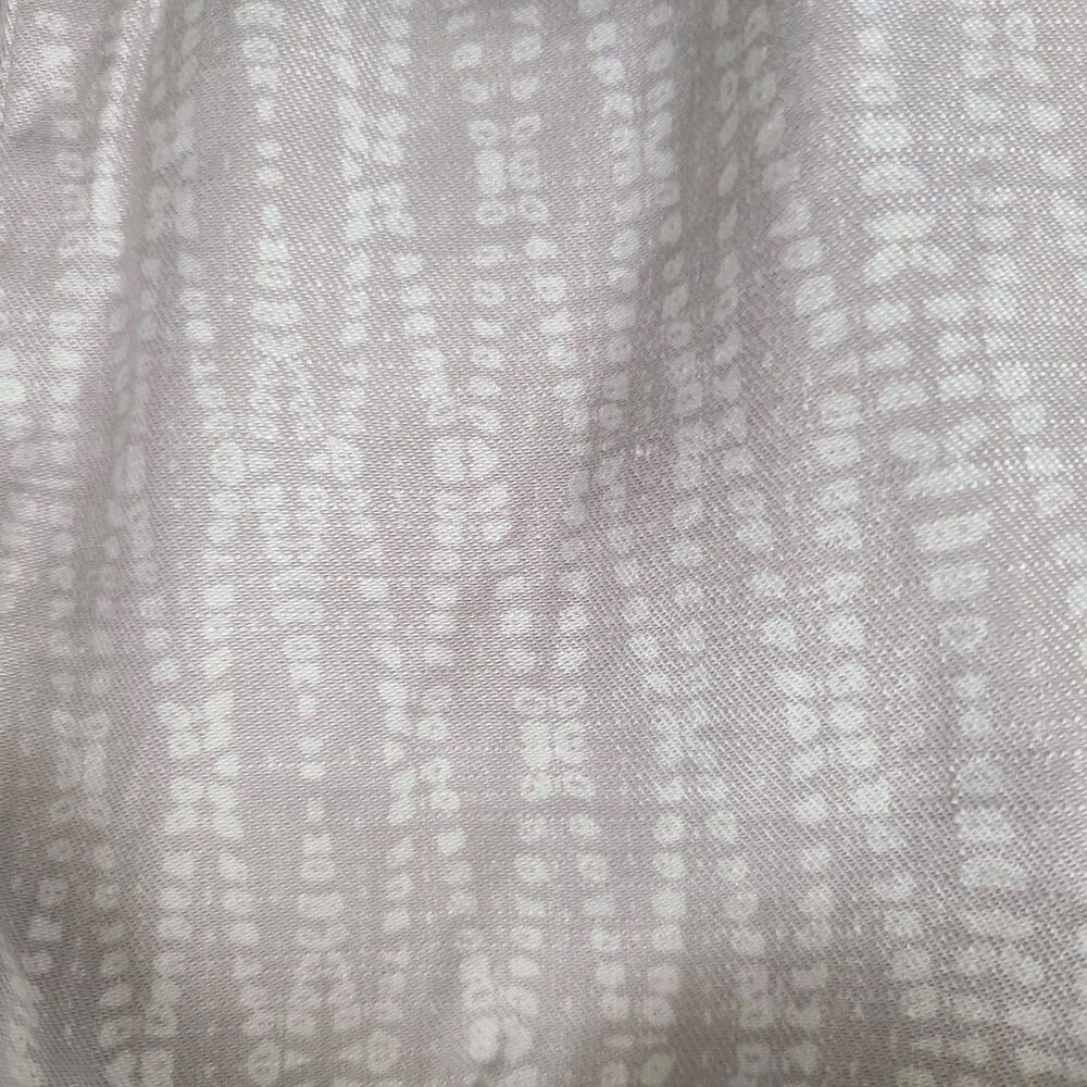 NYDJ Relaxed Shorts Beige Tan Macrame Print Linen Blend Stretch Sz 0P/ XS NEW - Picture 9 of 9